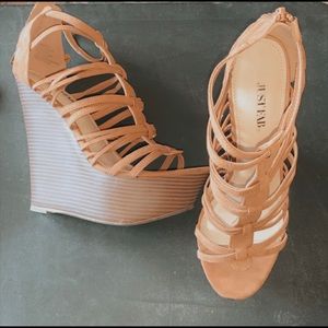 JustFab summer party heels